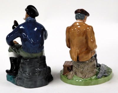 A Royal Doulton figure moulded as The Lobster Man, HN2317, and another of Fisherman, HN4511. (2) - 2