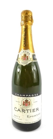 A bottle of Cartier Champagne, 70cl.