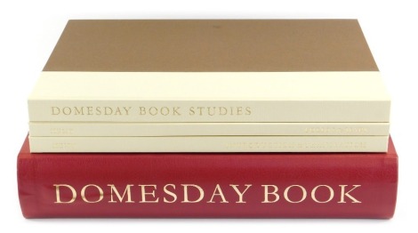 Domesday book. Electo Historical Editions Version, for Kent comprising folios and maps, Introduction and Translation, and Doomsday Book Studies, set No. 888/1000, in presentation case.