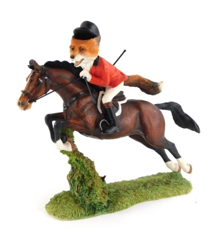 A Border Fine Arts figure, modelled as Tally Ho.. Sir Rupert, A9279, 20cm.