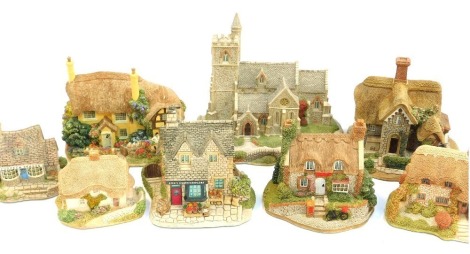 A group of Lilliput Lane Cottages, to include The Greengrocers, Margate Cottage Tea Room, Purbeck Stores, etc, some with associated boxes. (a quantity)