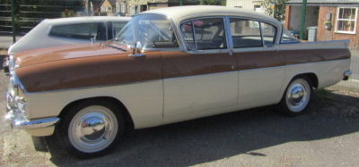 A 1962 Vauxhall Cresta, registration 1151 MX, 2651cc petrol, 95,637 recorded miles, registered 1.3.62, in brown and cream, V5 present. - 3