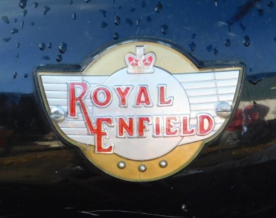 A Royal Enfield Bullet motorcycle and parts, no paperwork present. - 2