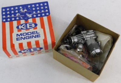 A K&B model engine, no 8450, 3.5cc, Aerofree flight, boxed. - 2