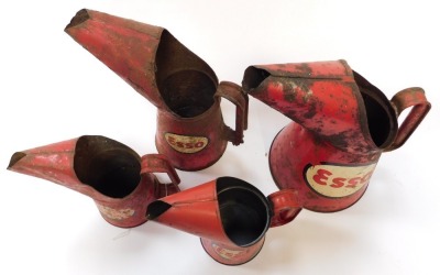 A group of Esso oil pouring cans. (4) - 2