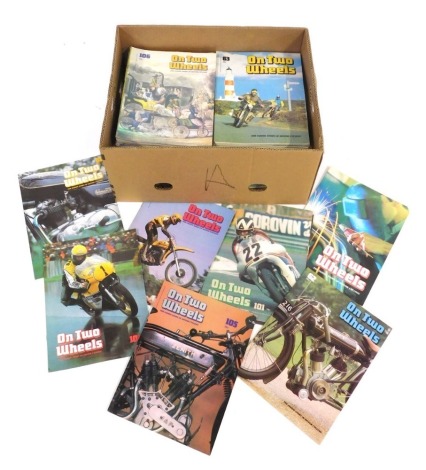 Various automobile related magazines, to include the Vintage Motorcycle Glove, Classic Bike, On Two Wheels and Motorcycle News. (4 boxes)