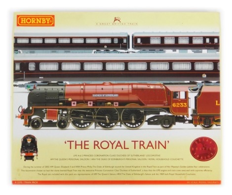 A Hornby The Royal Train OO gauge train pack, R2370, boxed.