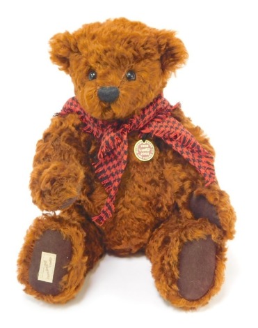 A Dean's mohair Teddy bear, from The Musical Bear Series, named Fantine, limited edition 4/100, 34cm high overall.