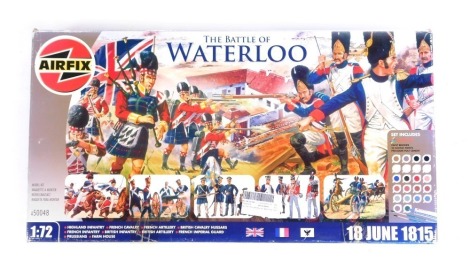 An Airfix The Battle of Waterloo set, boxed.