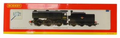 A Hornby OO gauge BR 0-6-0 Class Q1 locomotive, 33006, weathered edition, British Railways green livery, R2344A, boxed.