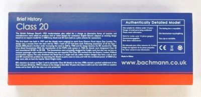 A Bachmann Branchline OO gauge Class 20 locomotive, 20164, BR blue domino head code, 32-035, boxed. - 2