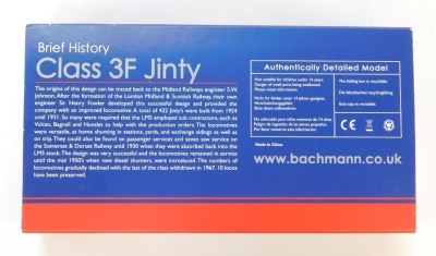 A Bachmann Branchline OO gauge Class 3F Jinty locomotive, 47314, 0-6-0, BR black early emblem (weathered), 32-231A, boxed. - 2