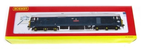 A Hornby OO gauge BR Co-Co diesel electric Class 50 locomotive Thunderer, 50008, blue livery, R3054, boxed.