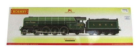 A Hornby OO gauge LNER 2-8-2 Class P2 Cock of the North locomotive, 2001, green livery, R3207, boxed.