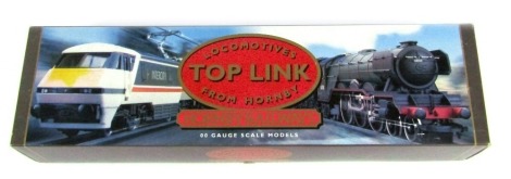 A Hornby Top Link OO gauge BR Class 317-4 locomotive and tender, 61662, Manchester United, green livery, R315, boxed.