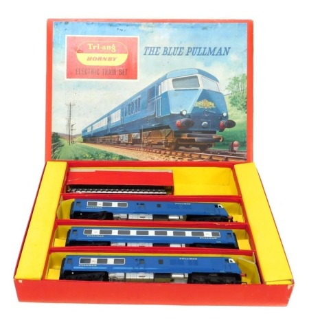 A Tri-ang Hornby OO gauge electric train set, The Blue Pullman, RS.52, boxed.