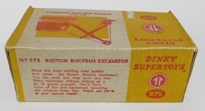 A Dinky diecast Ruston Bucyrus excavator, No 975, boxed. - 3