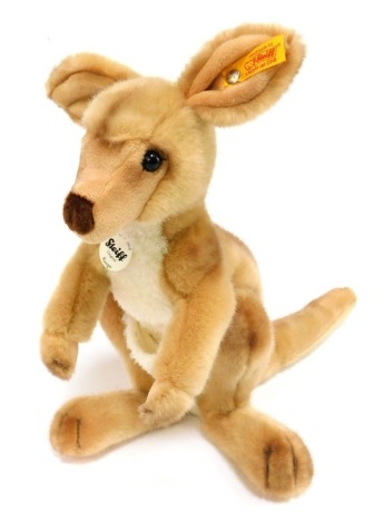 A Steiff Kango Kangaroo, 34cm high, boxed.