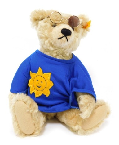 A Steiff mohair growler Summer Bear, 31cm high.