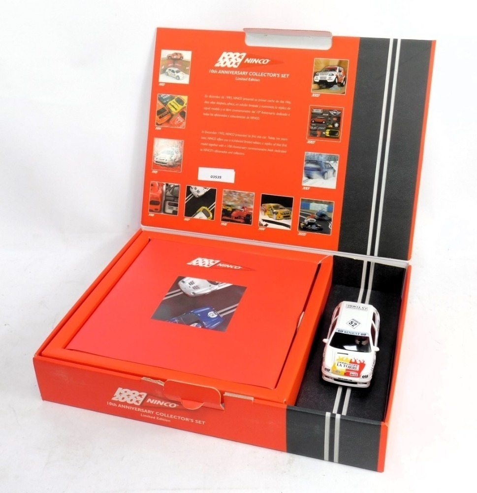 Ninco N Digital slot car racing comprising a Ninco N Digital conversion kit Ninco 10th Anniversary