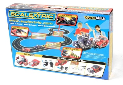 Metal Ding Set Construct A Scalextric Quick Build Demolition Derby set, to include Metal Alien ...