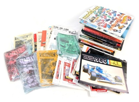 Scalextric and other slot car books and publications, including Gillham (Roger). Scalextric, 6th Edition, Scalextric History and Passion, National Scalextric Collectors Club Newsletters, Model Cars Extra, etc. (a quantity)