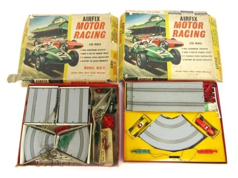 Two Airfix motor racing stock car sets, model MR1, boxed. (2)