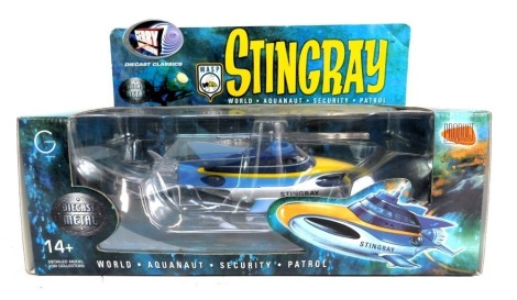 A Stingray diecast classic 1:14 scale vehicle, in blister pack.