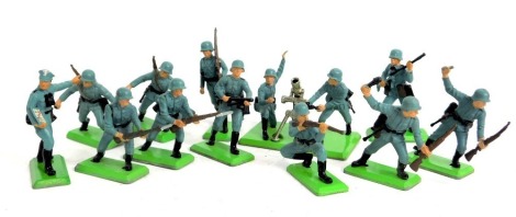 Britain's Detail figures, to include Rifles Brigade and others. (a quantity)