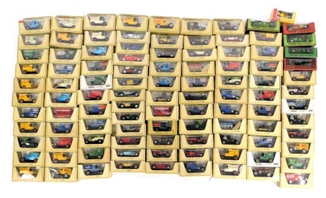 A large quantity of Leyland Models of Yesteryear. (7 trays)