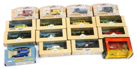 Diecast collectors cars, to include Corgi Golden Oldies, classic vehicles from Corgi, etc. (1 box)