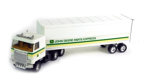 An Ertl John Deere arctic truck.