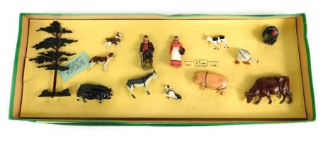 A Britain's Model Farm animal set, number 154F, boxed.