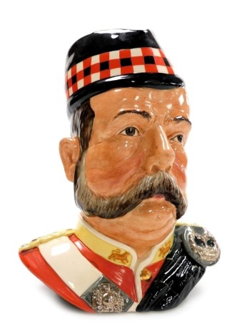 A Royal Doulton figure of William Grant, designed and modelled by J G Ton, included in which is Grant's 25 year old very rare Scotch Whiskey, specially filled in 1987, 750ml, 43%, boxed, 20cm high.