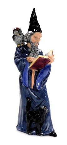 A Royal Doulton figure of The Wizard, no. HN2877, boxed, 25cm high.