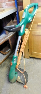 A Black & Decker HDL two line system strimmer.