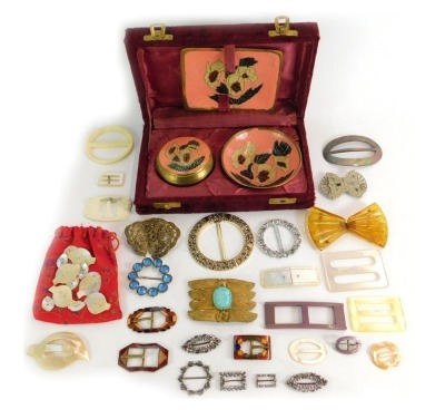 Sold at Auction: Group of 2 Earring Boxes with Costume Jewelry