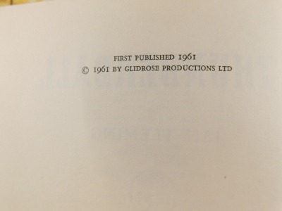 Flemming Ian. Thunderball, 1961, On Her Majesty's Secret Service, 1963, and You Only Live Twice, 1964, The Man with the Golden Gun, 1965, first editions, original boards, dust jackets, not price clipped, page edges a little soiled, 8vo, vid; chd nine othe - 4