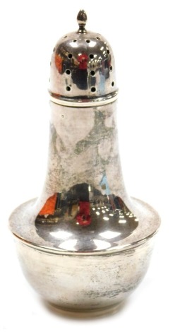 An Elizabeth II silver sugar sifter, of outswept plain form, Birmingham 1964, 4.66oz.