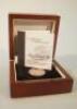 A King Edward VII gold full sovereign 1905 in presentation box and London Mint certificate.