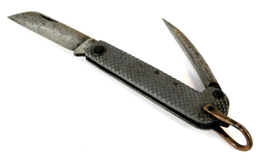 VINTAGE ナイフ BLACK JACK CROWNSTAG Y1643 A WWII Royal Navy jack knife, the blade stamped GR with