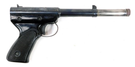 A Diana model number 2 Gat type air pistol.