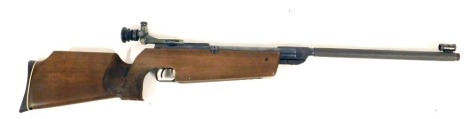 An Original .177 calibre target air rifle, model number 66, serial number 7832263, in fitted case, with accessories.