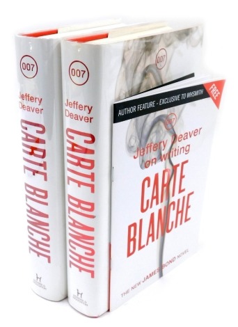 Deaver (Jeffrey). James Bond, Carte Blanche, published by Hodder & Stoughton 2011. (2 copies)