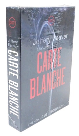 Deaver (Jeffrey). James Bond, Carte Blanche, limited edition copy (from 750), signed by the author, in presentation case, with original packaging (unopened).