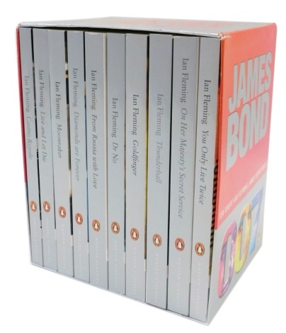 Fleming (Ian). James Bond, set of ten paperback editions by Penguin Modern Classics, circa 2004, in presentation case.