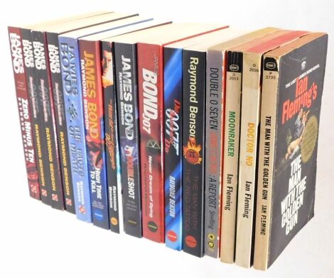 Benson (Raymond). James Bond, various paperback editions, and Snelling (OF), James Bond A Report, (15 vols)