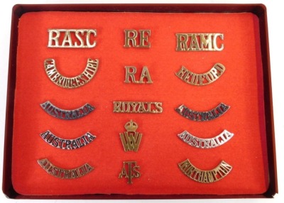 A group of Soviet Union medals, with ribbons (8), together with Third Reich badges, Australian badges, World War One British War medal named to Pte. G.Battelley Norfolk Regiment, 3-6833, etc. - 3