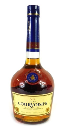 A bottle of Courvoisier Cognac, 70cl.