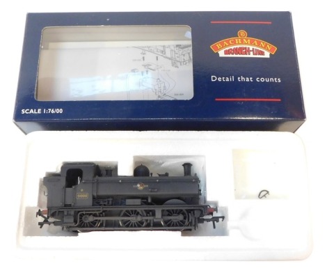 A Bachmann Branchline OO gauge Class 8750 pannier tank locomotive, 0-6-0, 4666, BR black late crest weathered, 32-203, boxed.